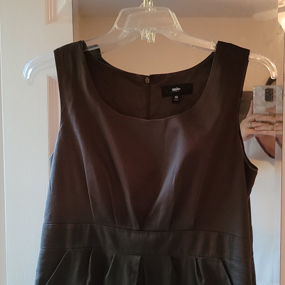 Cute Mossimo tank top midi dress, dark green